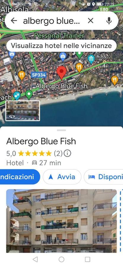 Albergo Blue Fish Альбізола-Суперіоре Екстер'єр фото